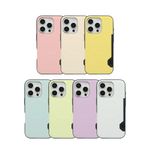 [S2B] Card Bumper Case_PASTEL | Holds 2 Cards, MagSafe Compatible, Wireless Charging Ready – Secure & Stylish Protection, Camera & Button Protection for Galaxy - Made in Korea